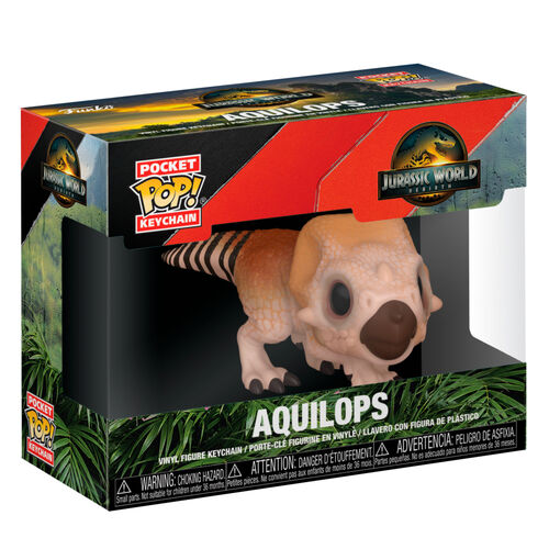 Llavero Pocket POP Jurassic World 5 Aquilops