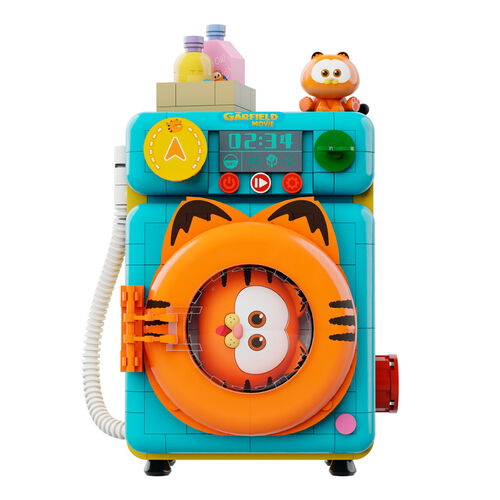 Kit Construccion Washing Machine Garfield the Movie Fantastic Machines 284pzs