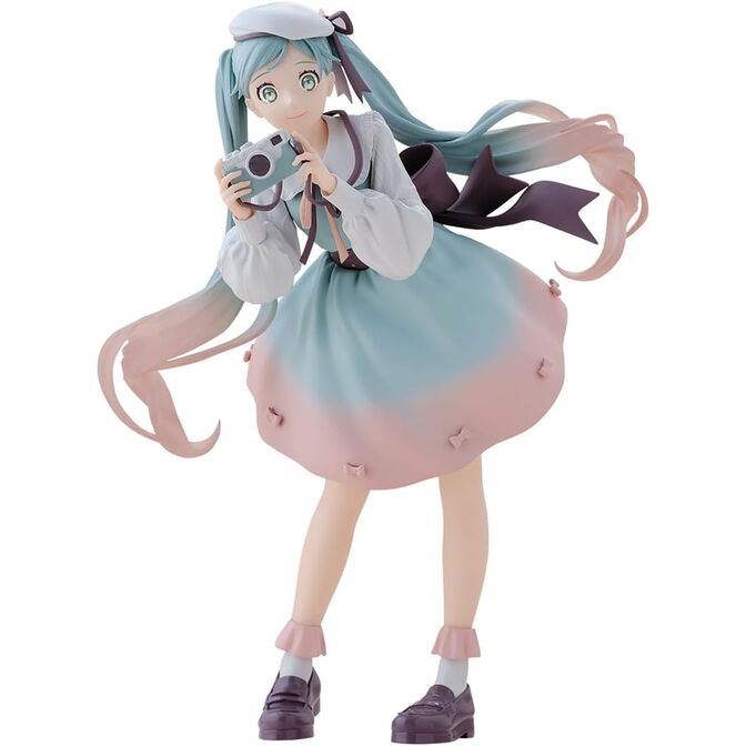 Figura Camera Holiday Memories Hatsune Miku 20cm