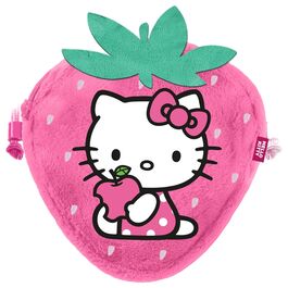 Bolso peluche Fresa Hello Kitty