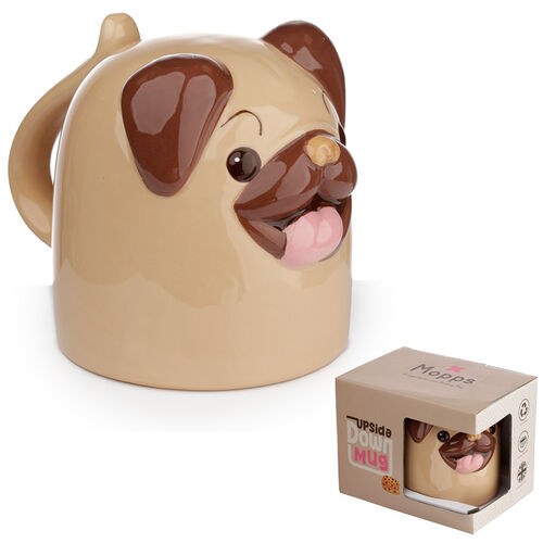 Taza 3D Perro Carlino 590ml