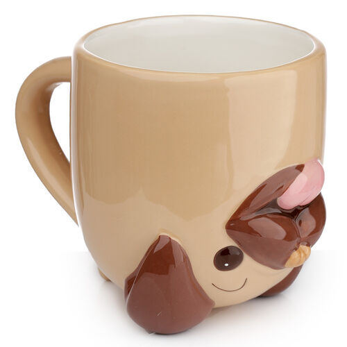 Taza 3D Perro Carlino 590ml