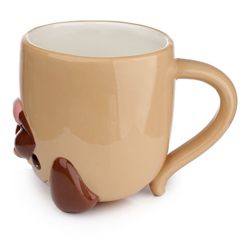 Taza 3D Perro Carlino 590ml