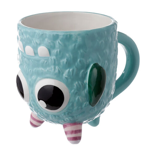 Taza 3D Monstruo Monstarz Azul 550ml