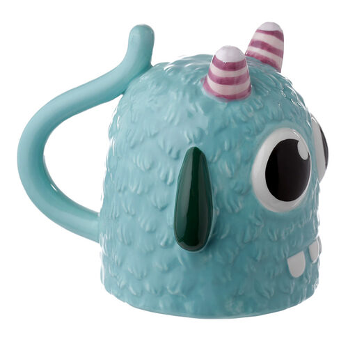 Taza 3D Monstruo Monstarz Azul 550ml