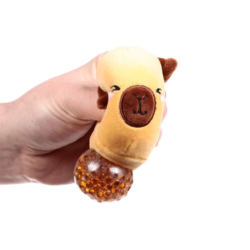 Peluche Estrujable Capibara Queasy Squeezies surtido