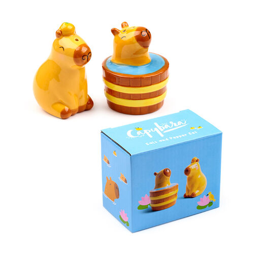 Set Salero y Pimentero Capibara