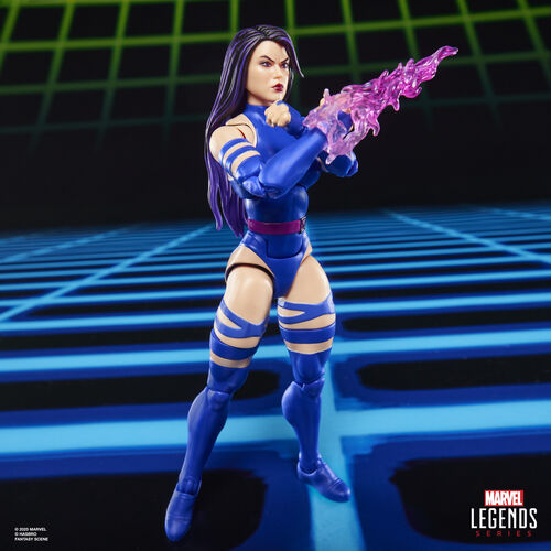 Blister 2 figuras Psylocke vs Thanos Gameverse Marvel Legends 15cm