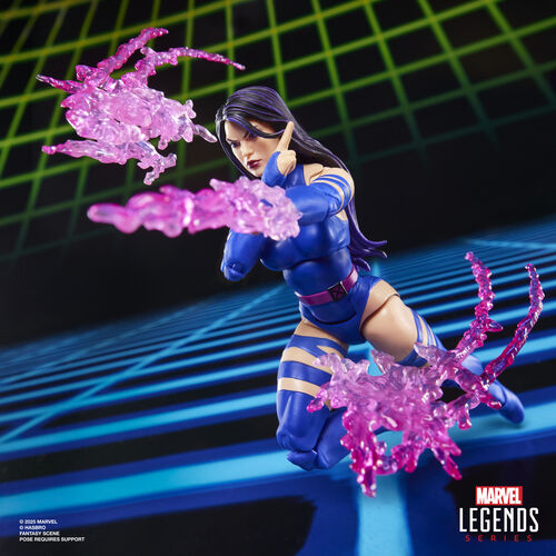 Blister 2 figuras Psylocke vs Thanos Gameverse Marvel Legends 15cm