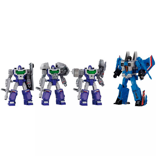 Set 4 figuras Dramatic Capture Series Decepticons Part 1 Transformers