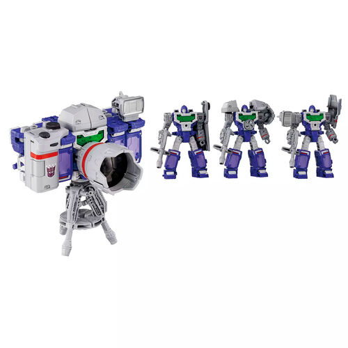 Set 4 figuras Dramatic Capture Series Decepticons Part 1 Transformers