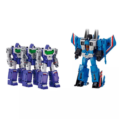 Set 4 figuras Dramatic Capture Series Decepticons Part 1 Transformers