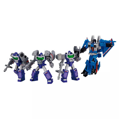 Set 4 figuras Dramatic Capture Series Decepticons Part 1 Transformers