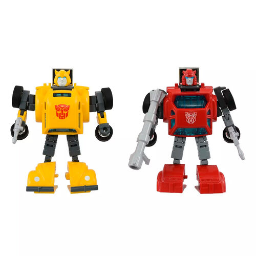 Set 2 figuras Missing Link C-09 Cybertron Hero Transformers