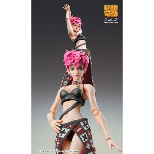 Figura Trish Una Black Chozokado Jojos Bizarre Adventure Golden Wind 15cm