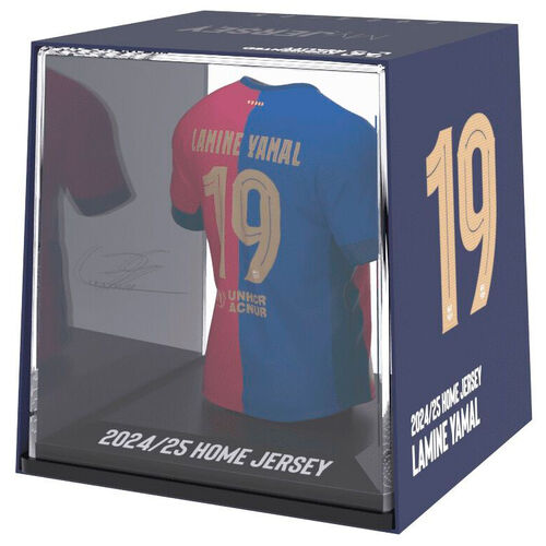 Figura Mini Camiseta Lamine Yamal FC Barcelona