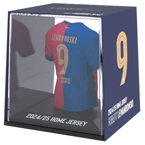 Figura Mini Camiseta Lewandowski FC Barcelona