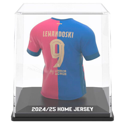 Figura Mini Camiseta Lewandowski FC Barcelona