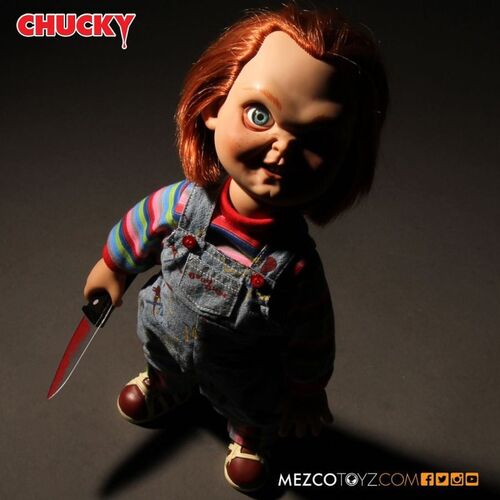 Muñeco Chucky El Muñeco Diabolico parlante 38cm ingles