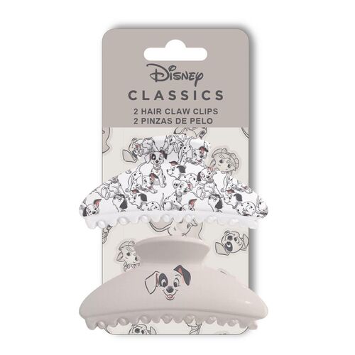 Blister 2 pinzas de pelo 101 Dalmatas Disney