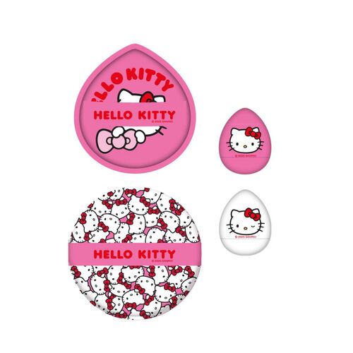 Blister Esponjas maquillaje Hello Kitty