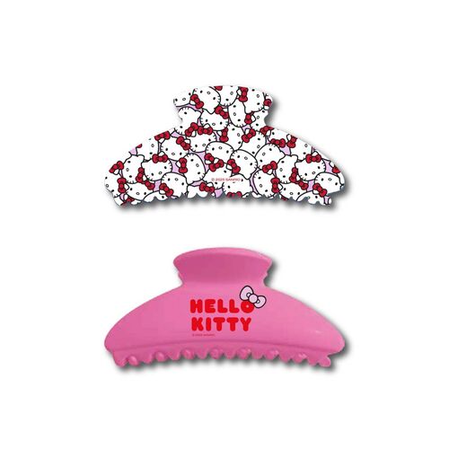 Blister 2 pinzas de pelo Hello Kitty