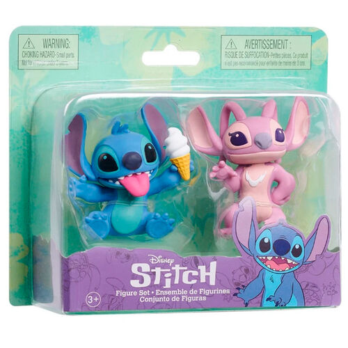Blister 2 figuras Stitch Disney 7,5cm surtido