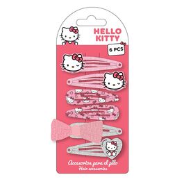 Hello Kitty Set 6 hairpins