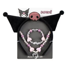 Hello Kitty Kuromi jewellery set