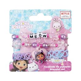 Blister 3 pulseras La Casa de Muñecas de Gabby