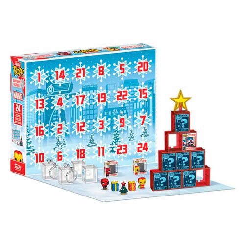 Bitty Pop Advent Calendar Marvel