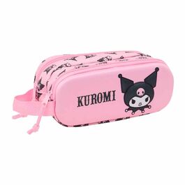 Portatodo 3D Kuromi Hello Kitty doble