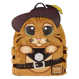 Loungefly Shrek Puss in Boots plush backpack 26cm