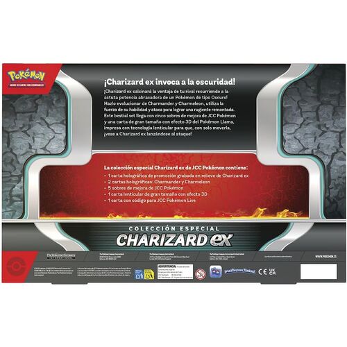 Spanish Pokemon Charizard Blister set of collectible cards
