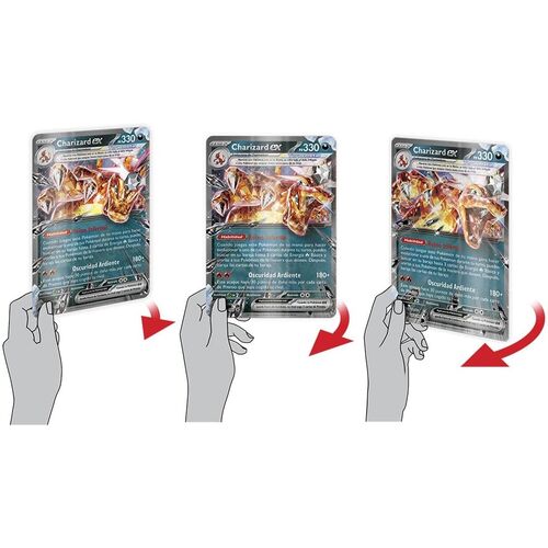 Spanish Pokemon Charizard Blister set of collectible cards