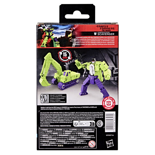 Transformers the Movie Studio Series Constructicon Scavenger figure 11,5cm