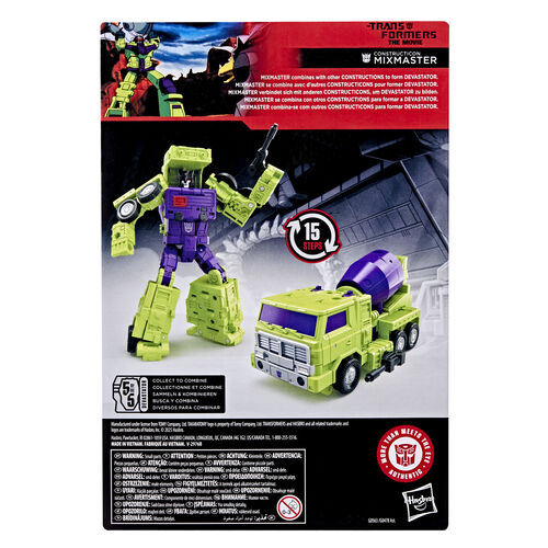 Transformers the Movie Studio Series Constructicon Mixmaster figure 11,5cm