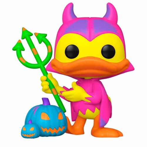 POP figure Disney Mickey and Friends Devil Donald with Pumpkin 5 + 1 Chase Exclusive