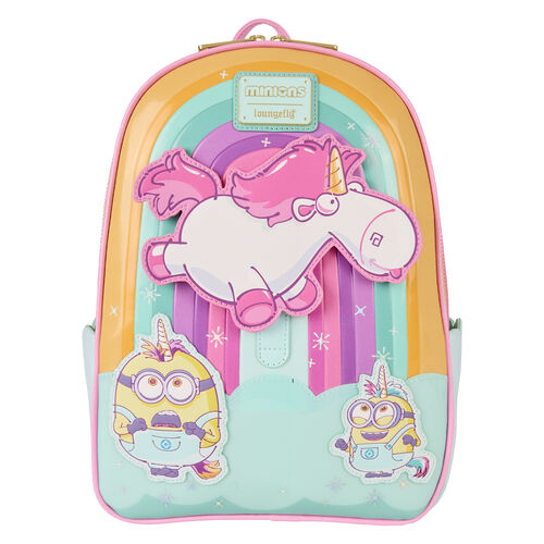 Loungefly Minions Fluffy Unicorn backpack 30cm