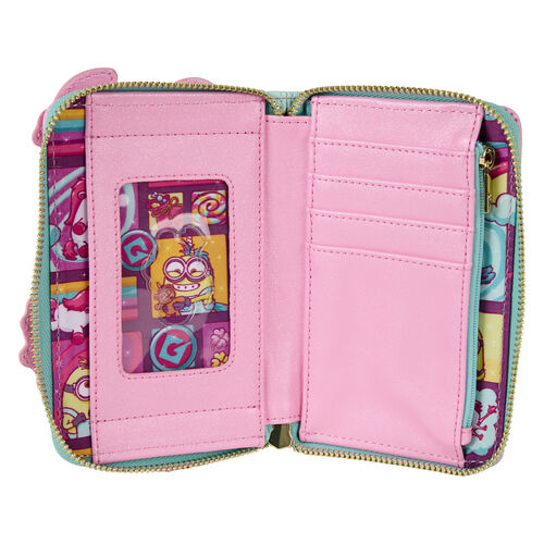 Loungefly Minions Fluffy Unicorn wallet