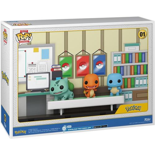 POP figure Moments Deluxe Pokemon 1996 Bulbasaur Charmander Squirtle