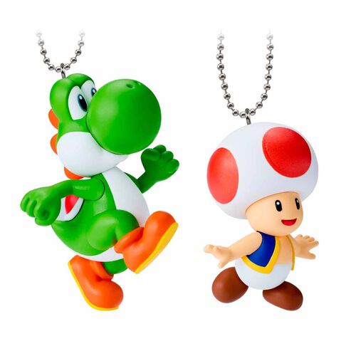 Llavero figura sorpresa Super Mario Bros 5,4cm surtido