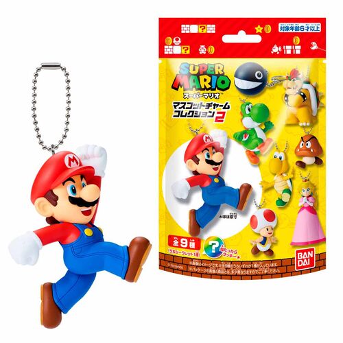 Llavero figura sorpresa Super Mario Bros 5,4cm surtido
