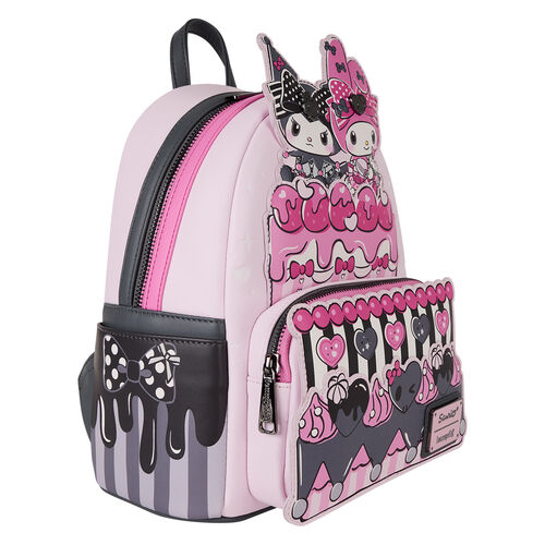 Mochila My Melody and Kuromi Sanrio Loungefly 26cm