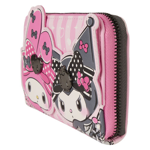 Cartera My Melody and Kuromi Sanrio Loungefly