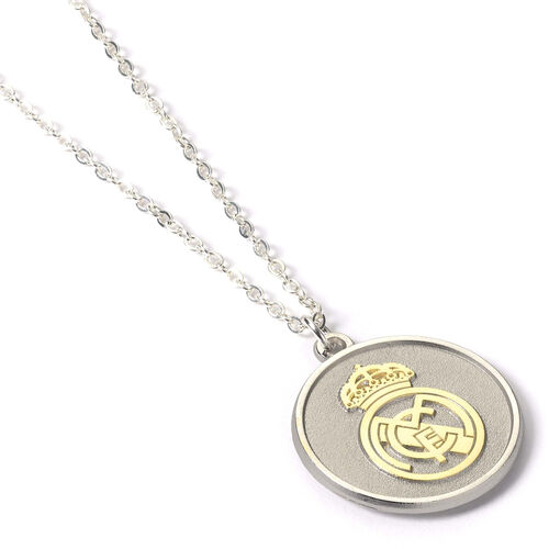 Colgante Real Madrid plateado