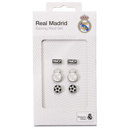 Real Madrid set 3 Pairs of earrings