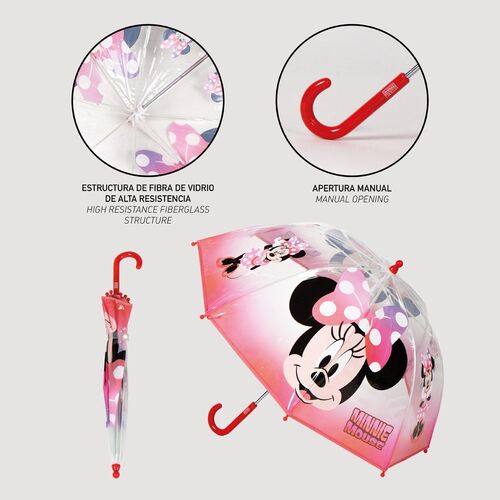 Disney Minnie manual bubble umbrella