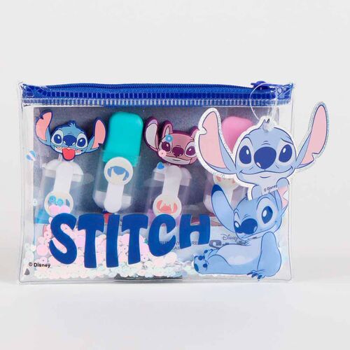 Estuche 4 subrayadores Stitch Disney surtido