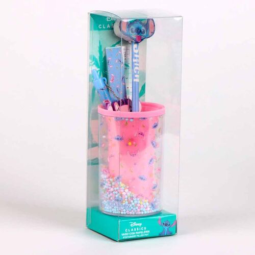 Portalapices papeleria Stitch Disney